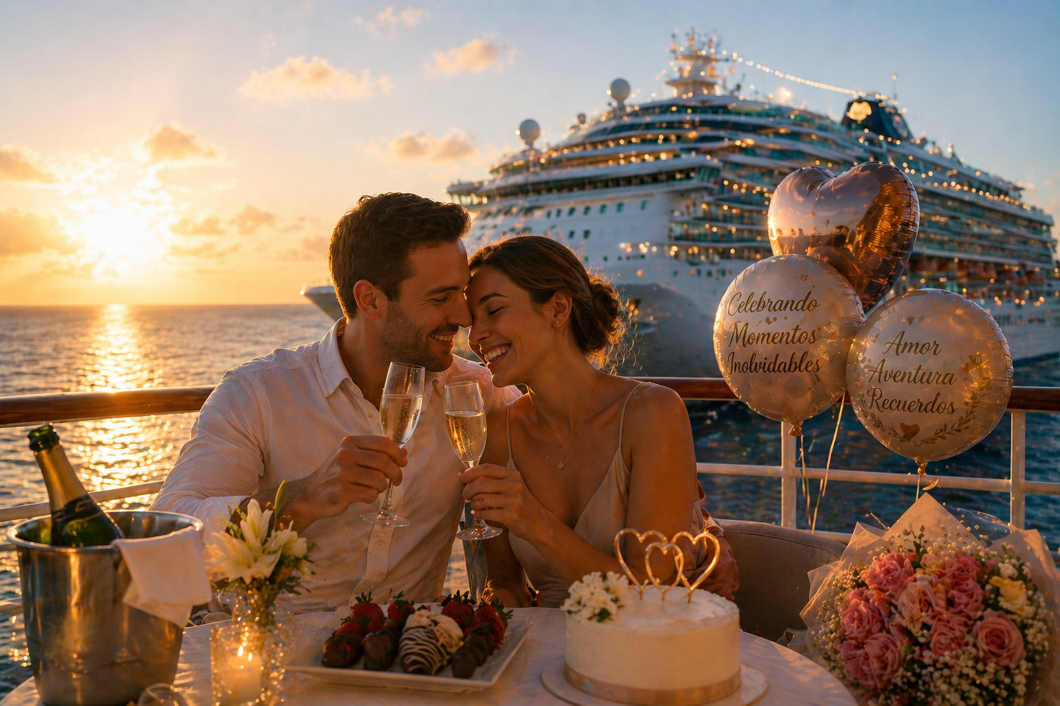 Celebraciones en crucero